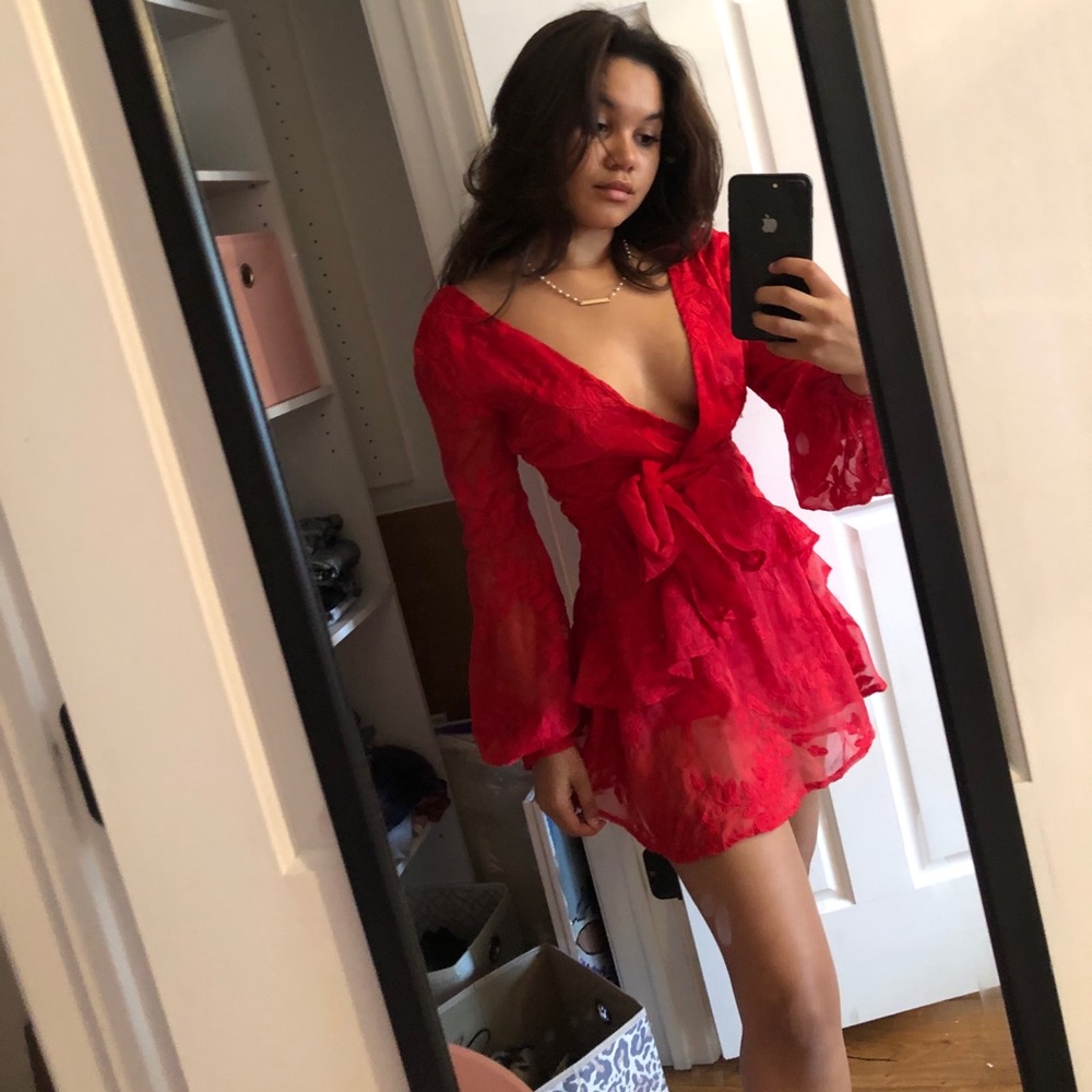 hello molly wrap dress